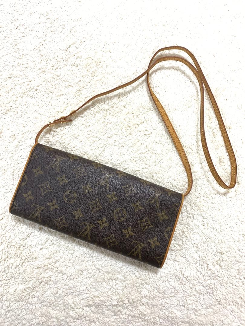Louis Vuitton ショルダーバッグ ブラウン　ポシェット　モノグラム
