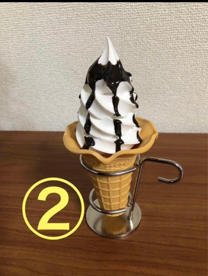 ソフトクリームスタンド2種（5個＋3個） 合計8個セット