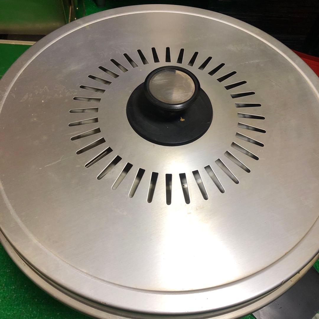 大型ガス釜 ホワイト/レッド