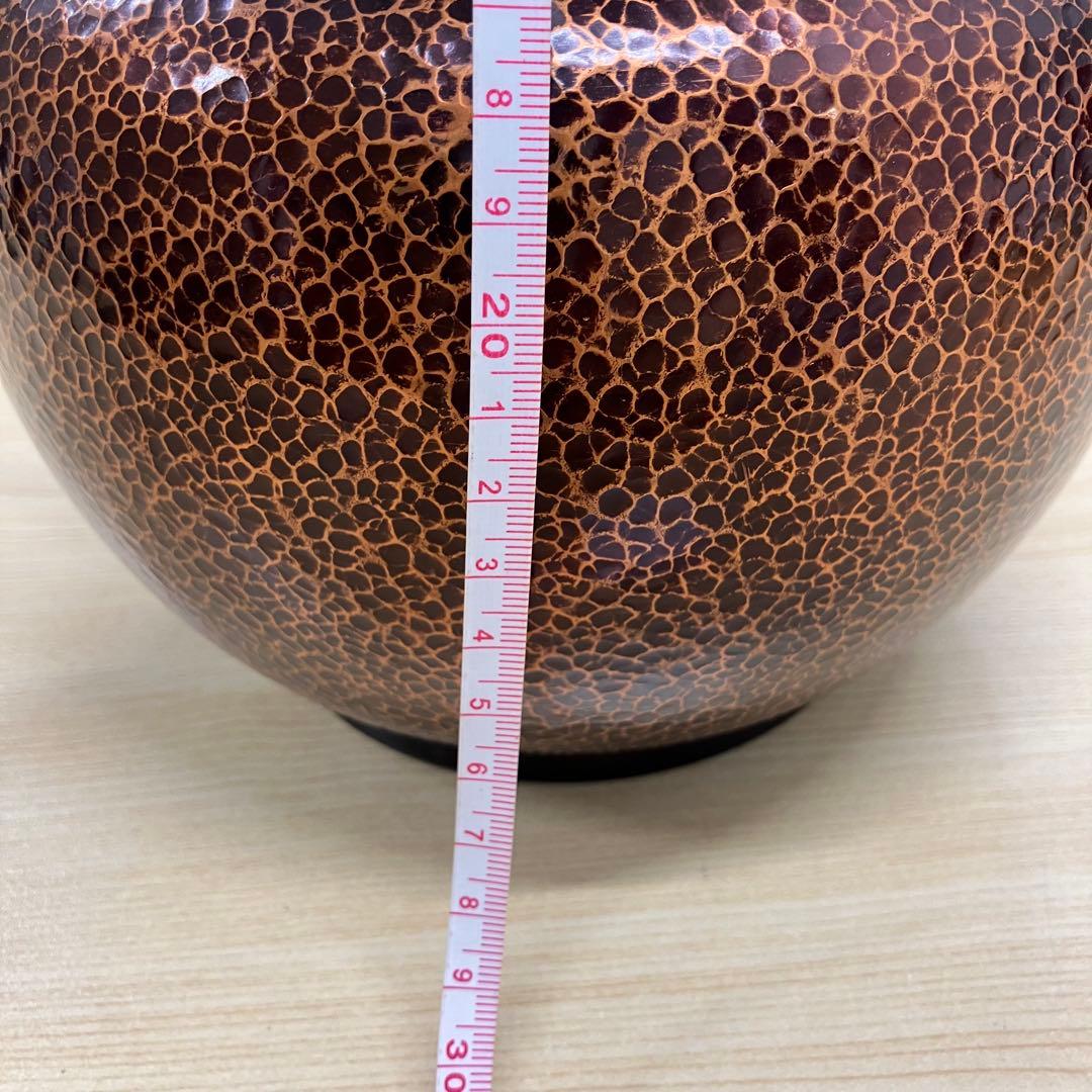 山川堂　銅製やかん 浮彫りデザイン