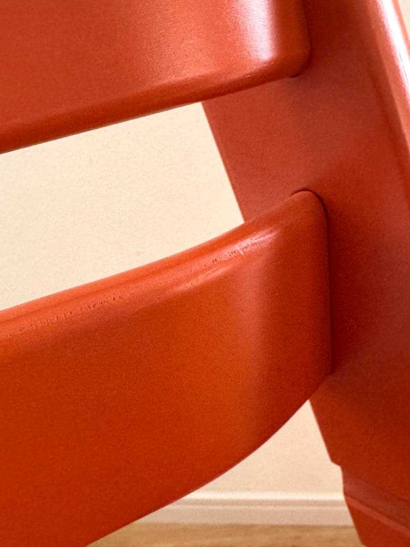 STOKKE ストッケ トリップトラップ ベビーチェア シリアル6 オレンジ色