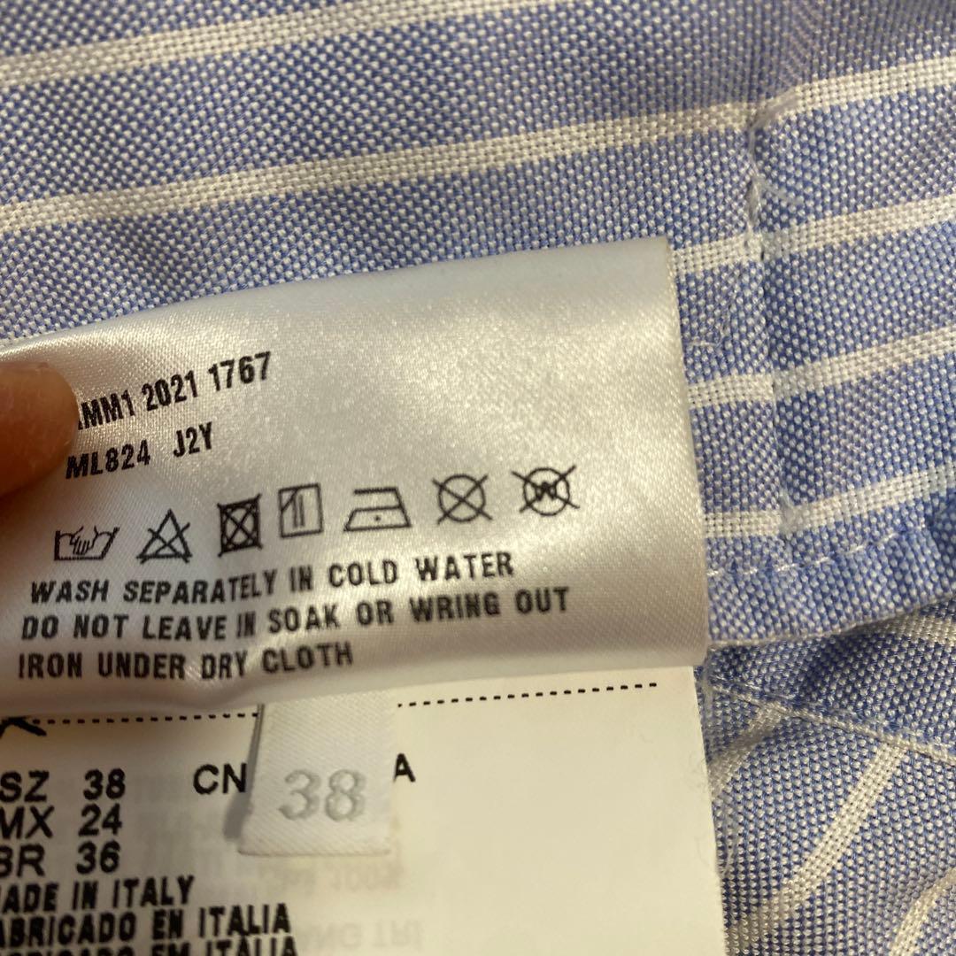 miu miu クロップドシャツ サイズ38