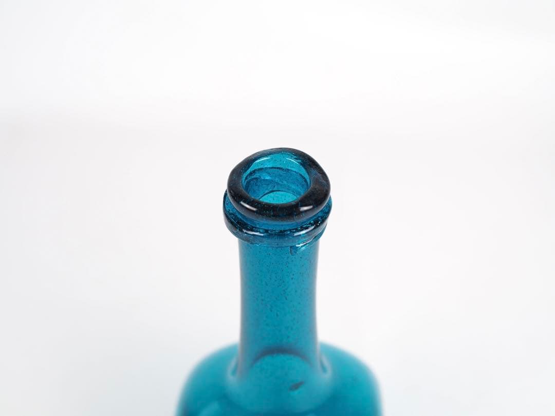 倉敷ガラス 小谷眞三 角瓶 花瓶 一輪挿し 民藝 民芸