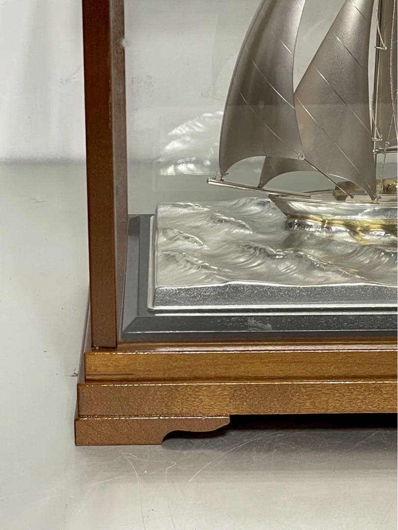 【極美品】武比古 TAKEHIKO 銀製 置物 帆船 ヨット SILVER970