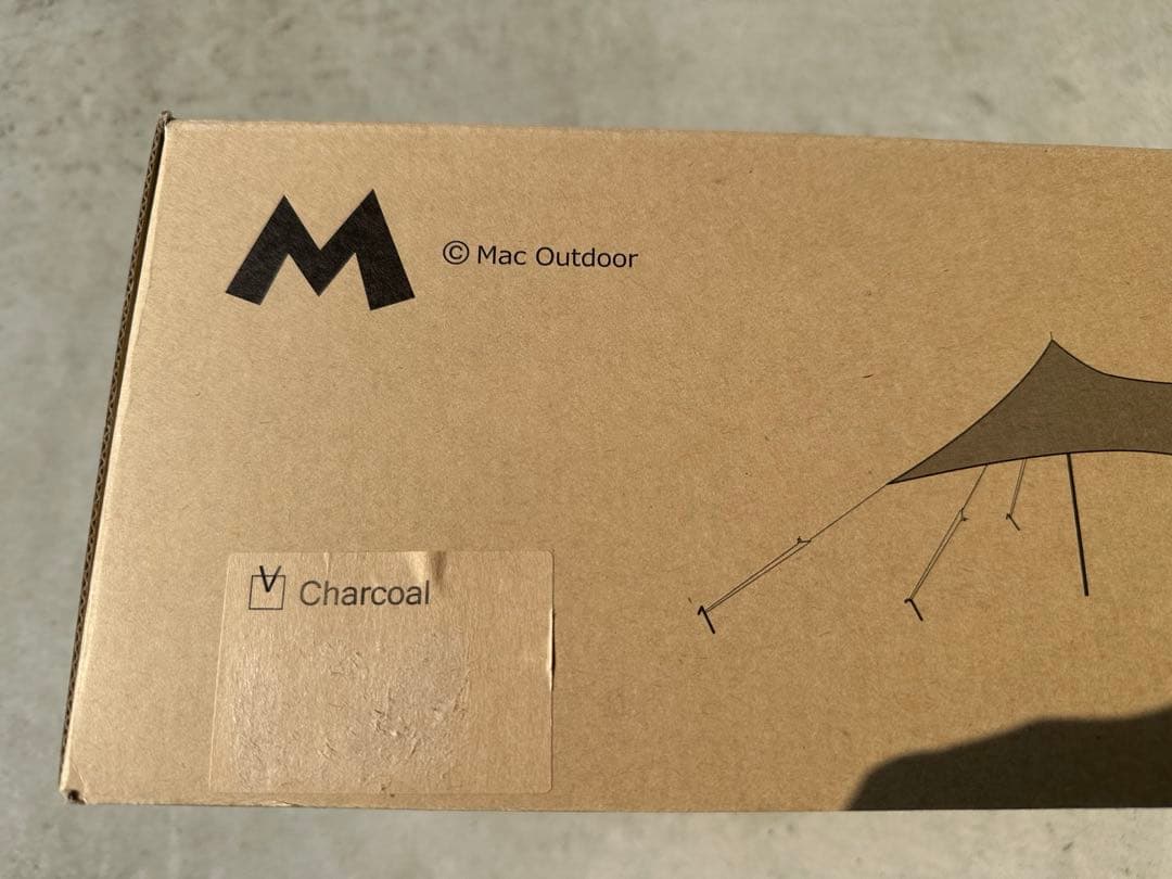 マックワン　MAC ONE ヘキサタープ　チャコール　M