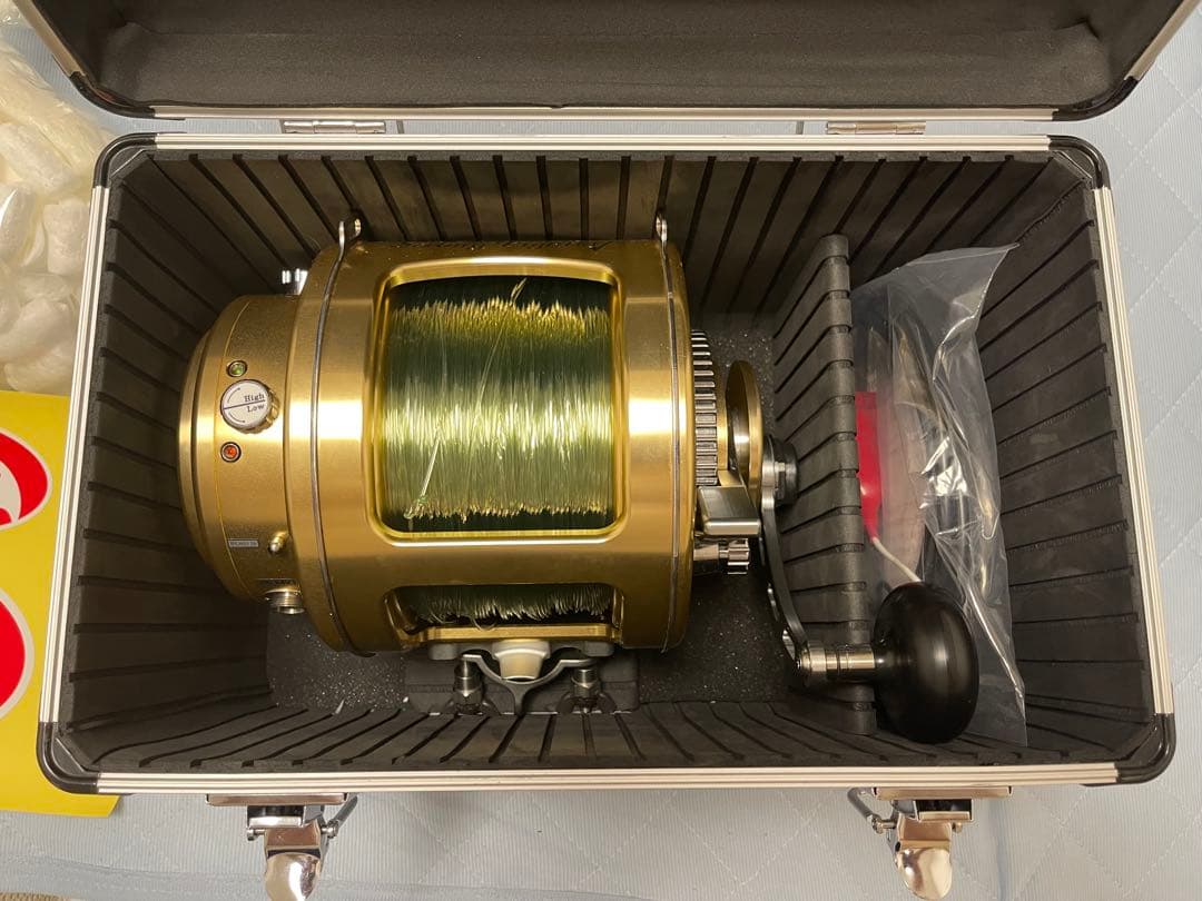 ストロングファイターＶマキシマム　サイトウ精機　マグロ釣り　電動リール