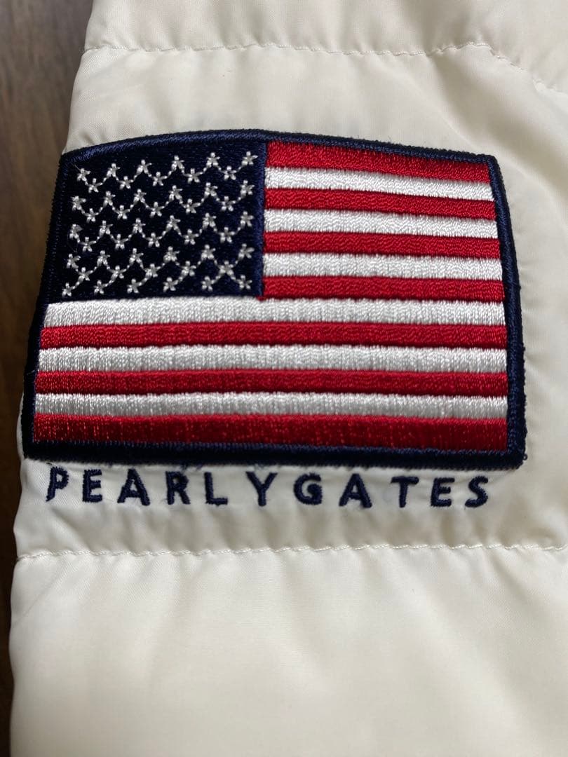 PEARLY GATES ダウンジャケット 星条旗 3way 白 サイズ3 人気