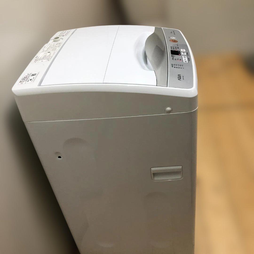 【送料無料】アクア 2022年　洗濯機 AQW-H74 AQUA　88233-1