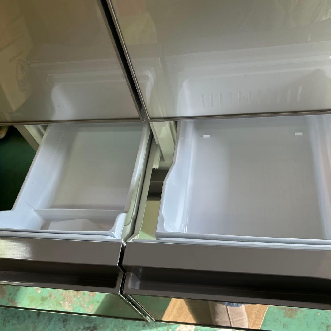 日立 6ドア 大型 冷蔵庫 R-XG43K 430L 直接引取可能