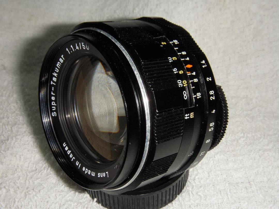 Super-Takumar 50mm f1.4（８枚玉）+ ペンタックス SP