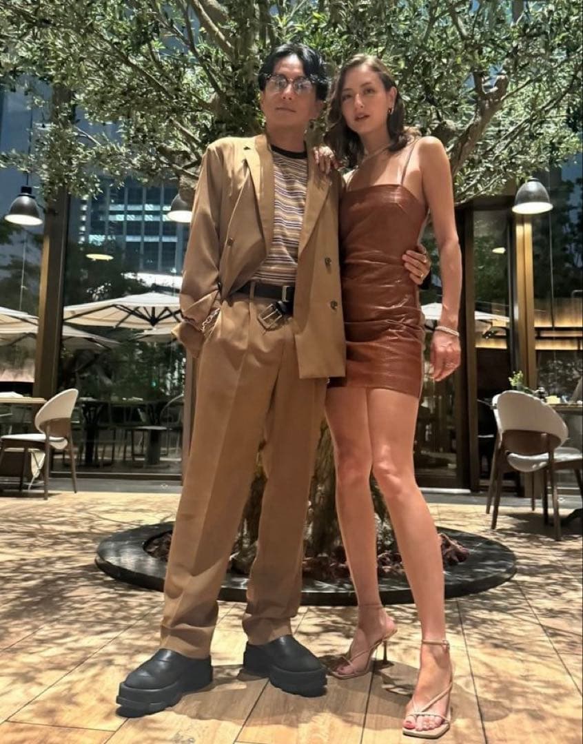 【美品】POOLDE Double Take Belt 本革ベルト カウレザー