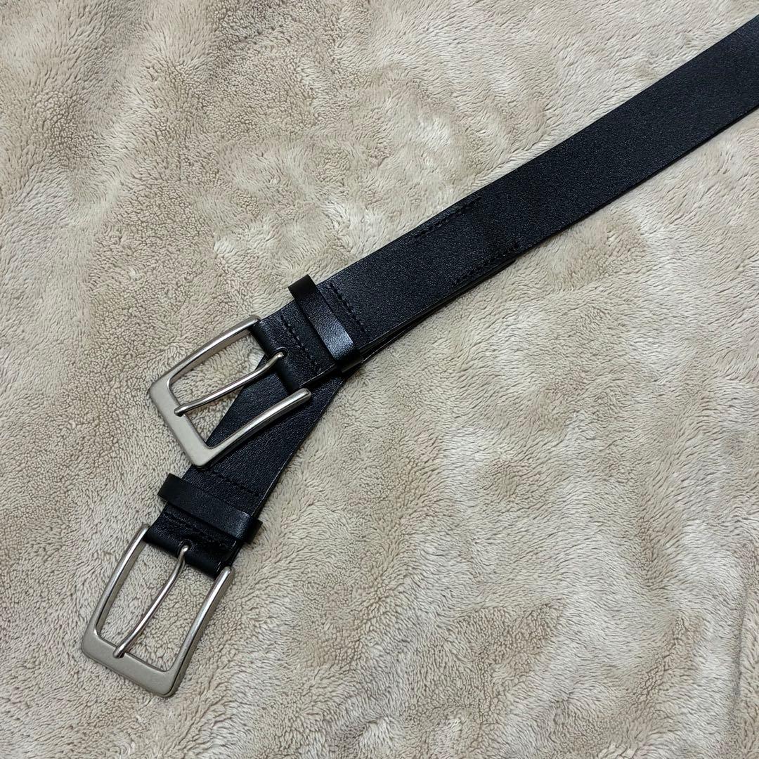 【美品】POOLDE Double Take Belt 本革ベルト カウレザー