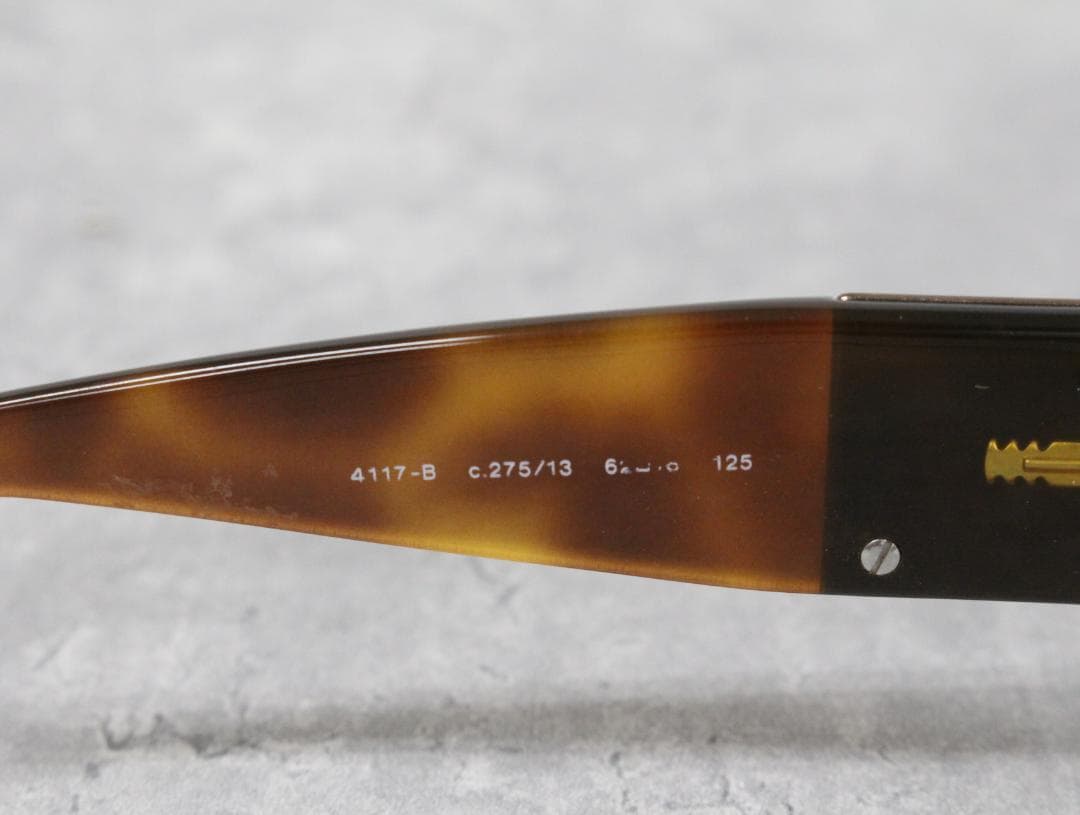 ▲CHANEL サングラス ココマーク ラインストーン ブラウンべっ甲柄