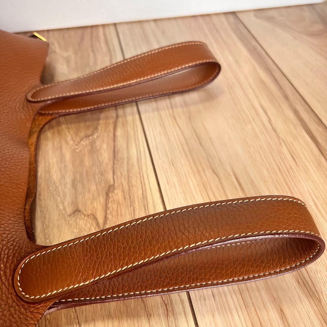 のあ！HERMES エルメス　ピコタンロック　MM ブラウン　C刻印