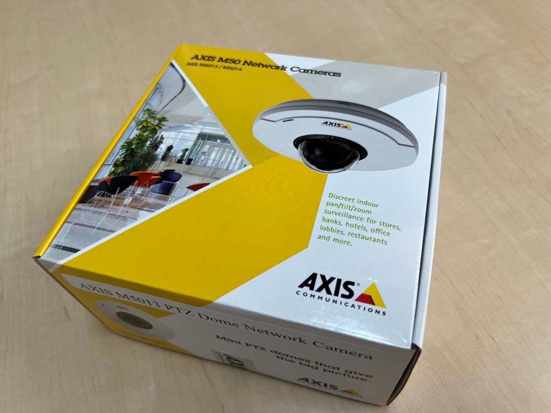 【値引セール】アクシス AXIS M5013 PTZ ドーム　ネットワークカメラ