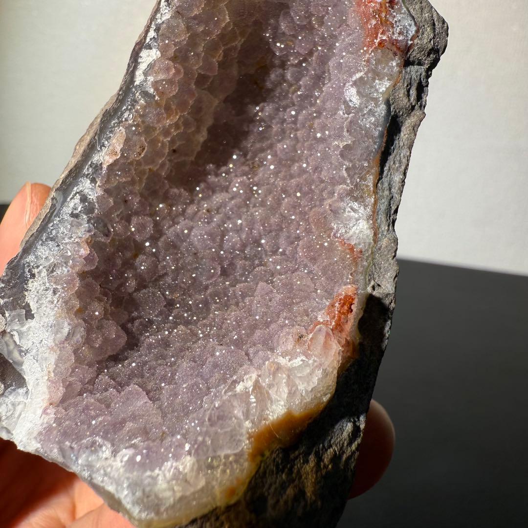 天然石シュガーアメジストの原石　置物　鉱物NO.013006