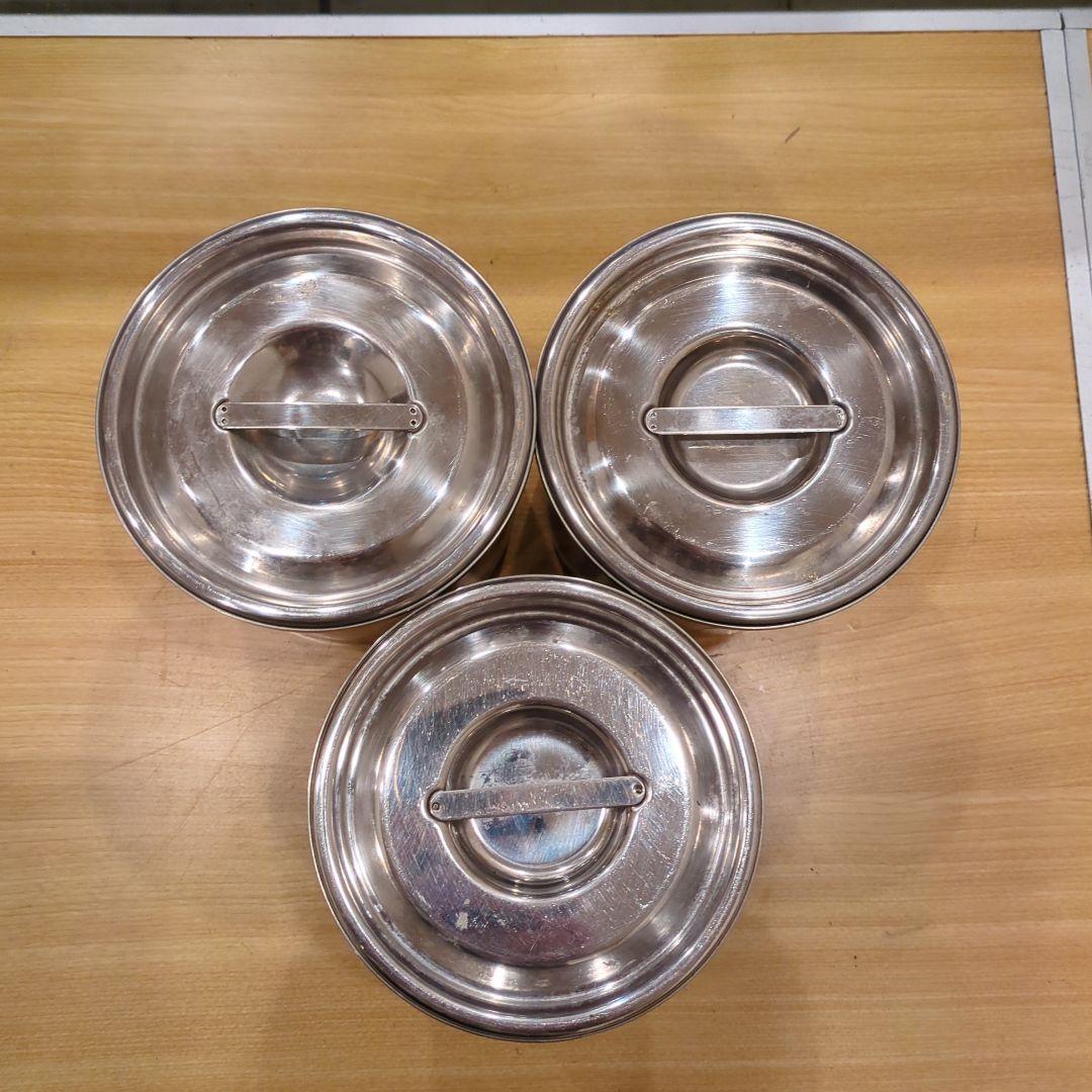 モ*ル様 業務用ステンレス キッチンポット　9個セット