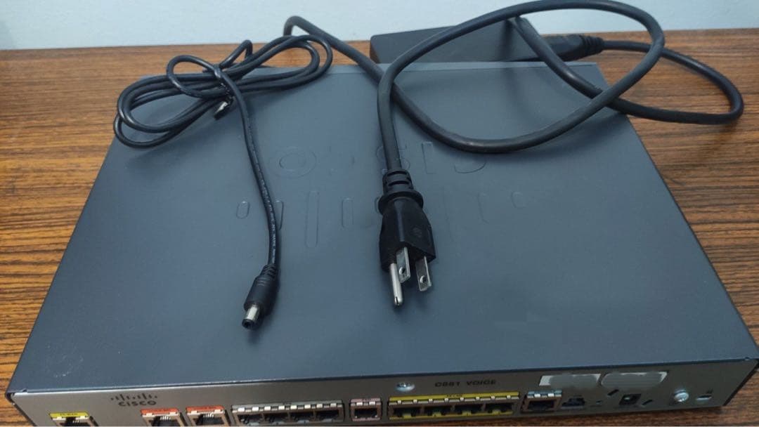CISCO 音声モジュール ~ CISCO C881 音声