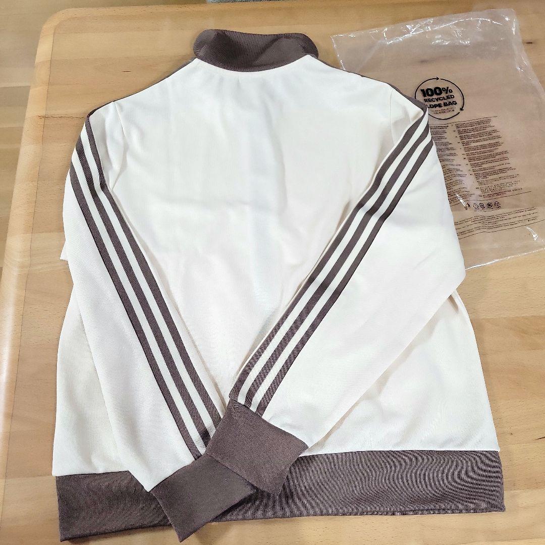 adidasベッケンバウアートラックジャケット復刻 ベージュ×モカブラウン新品