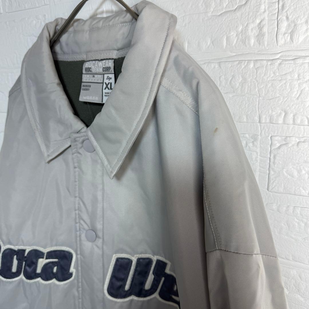 【90s】 ROCA WEAR スタジャン 裏起毛 オーバーサイズ アウター