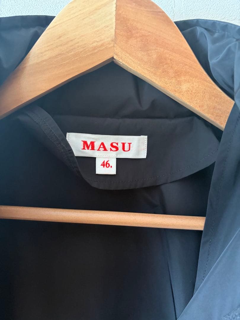 【最安値】MASU AIRY FIELD JACKET ブラック 46
