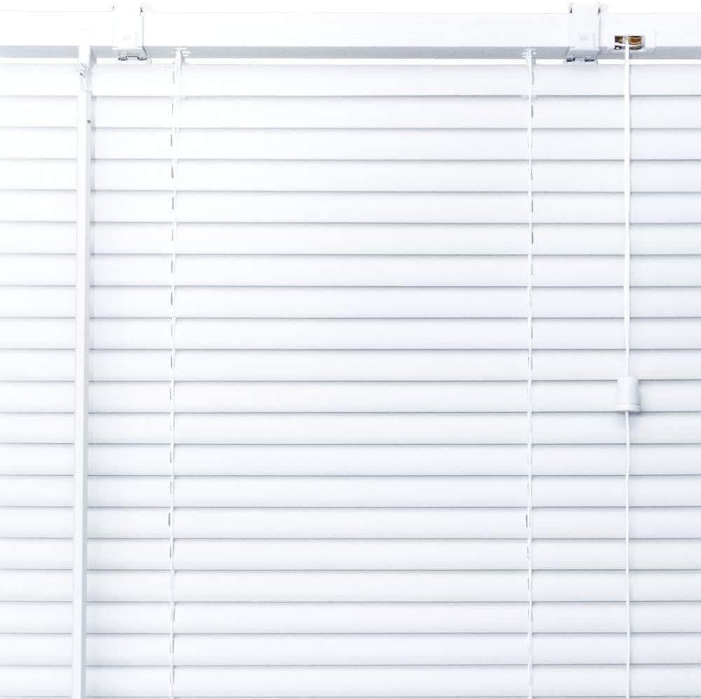 断捨離 PVCブラインド 羽根幅25mm 幅160cm×高さ173cm W