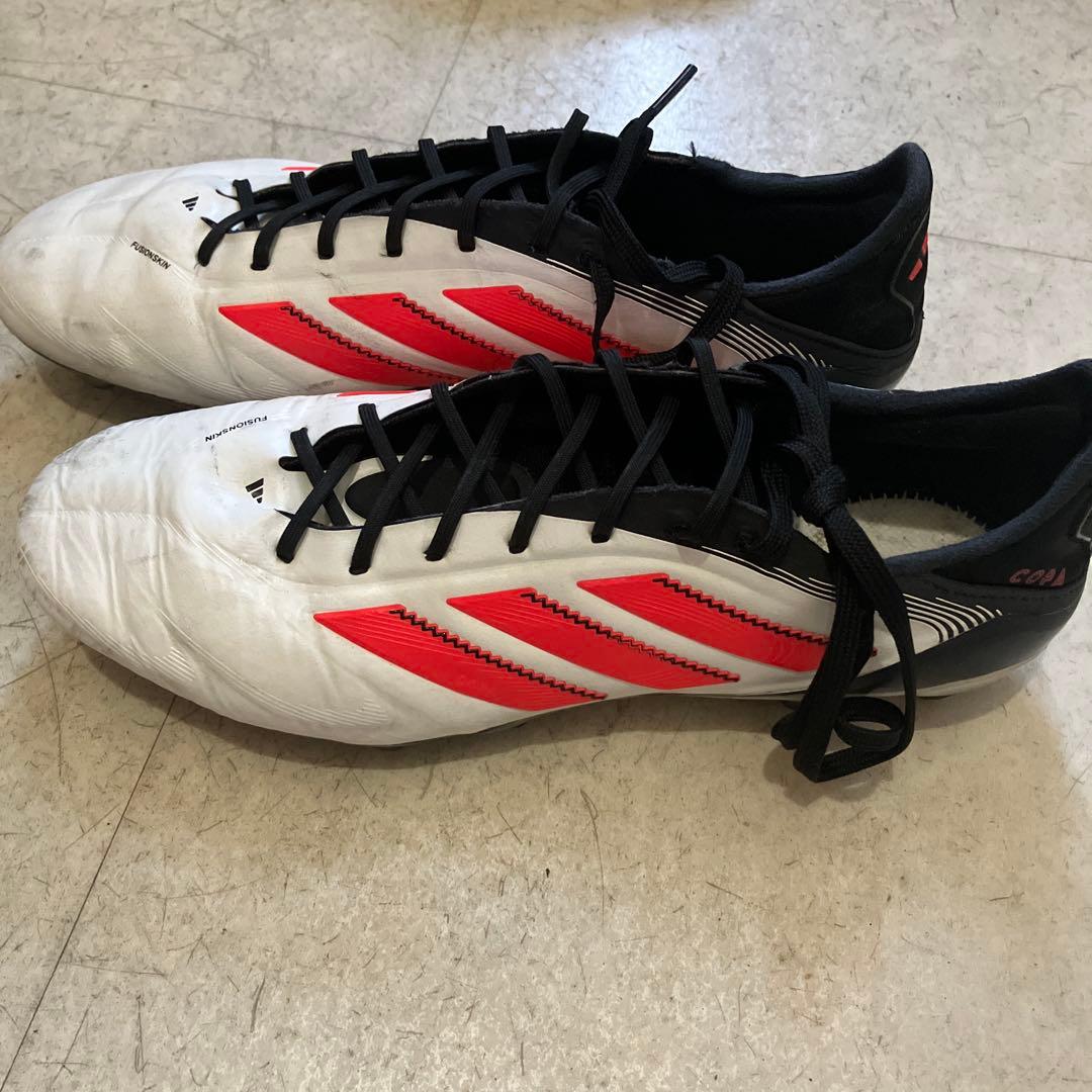 adidas コパ サッカーシューズ ホワイト/レッド