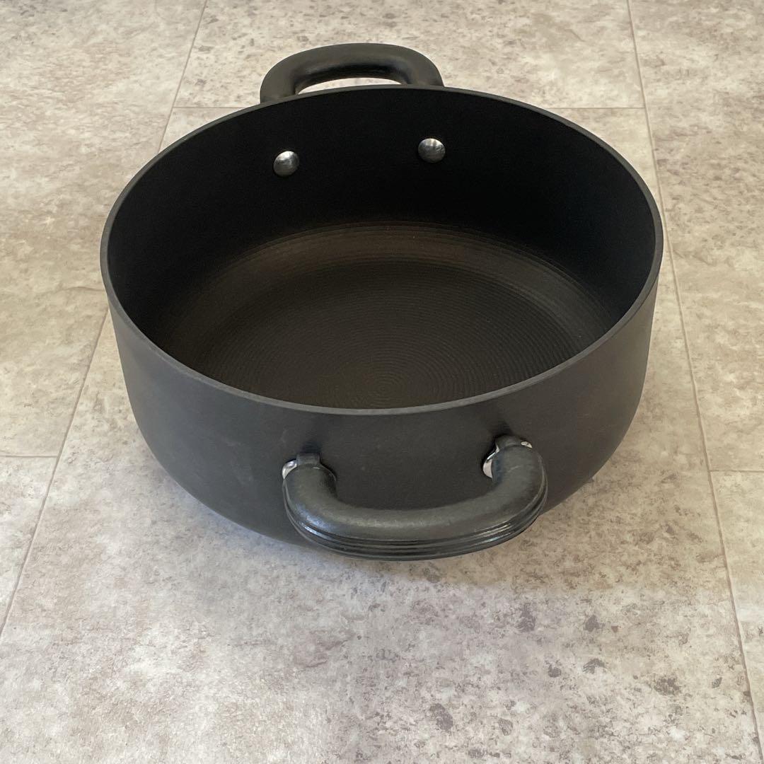 美品◆ マイヤー サーキュロン2 両手 浅型鍋 24cm meyer フッ素樹脂