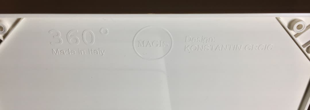 ○10段 美品 Ｍagis 正規品 キャスター付きワゴン 360°コンテナ 家具