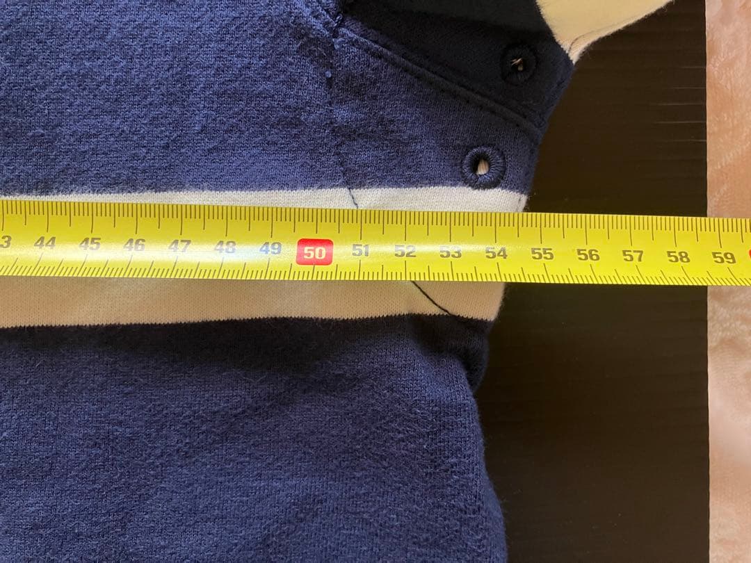 Polo Ralph Lauren ⭐️新品ラガーシャツ⭐️ネイビー/ホワイト