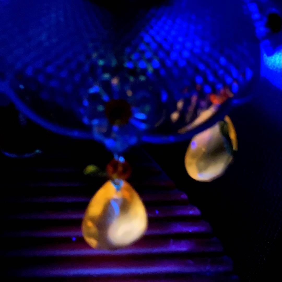 ミニシャンデリア　【果実】　1920年　フランス　ミニシェード　アンティーク