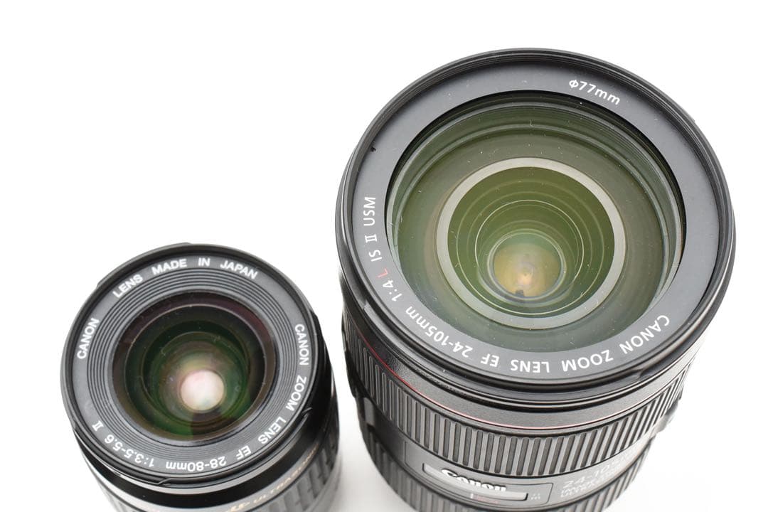 ☆保証付☆Canon EOS 5D Mark IV標準&望遠ダブルレンズセット