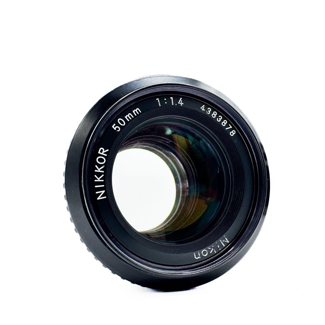Aランク 完動品✨ Nikon FE Black 50mmセット 1ヶ月保証付き