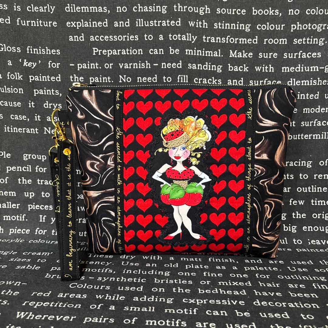 ロラライハリス♡ハンドメイド　トートバッグとポーチ　wasabi様