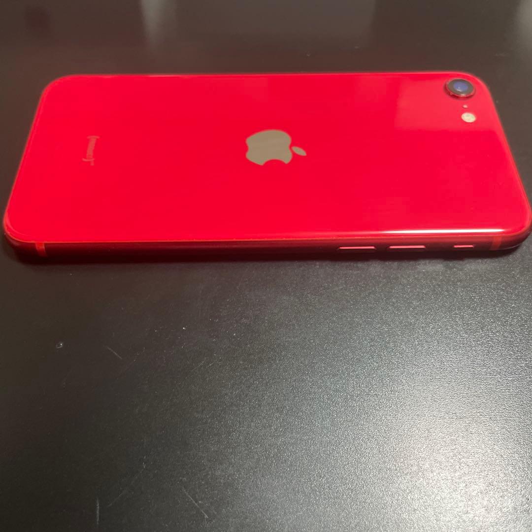 【値下げしました】iPhone se2 本体 128GB レッド　箱付き