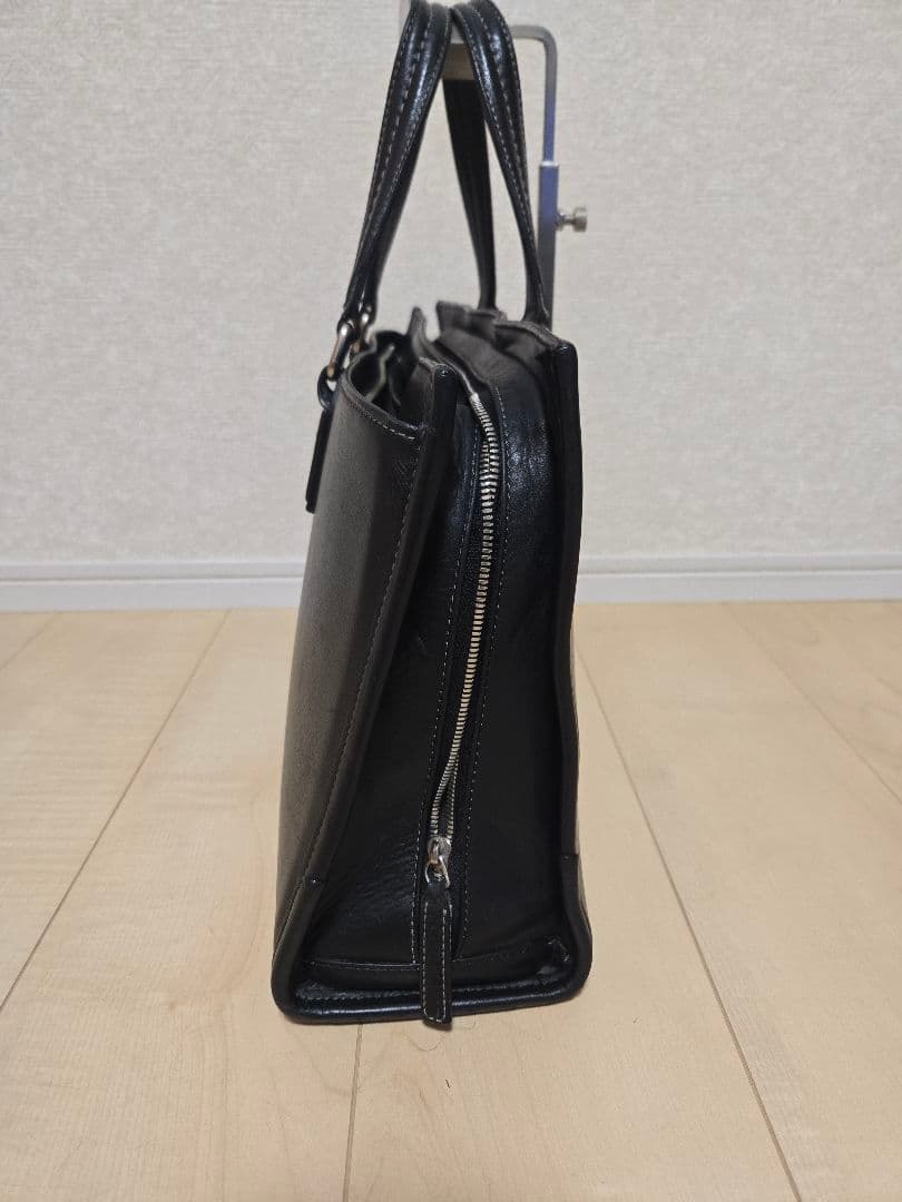 土屋鞄　プロータ　ビジネススクエアバッグ ブラック 保存袋付き