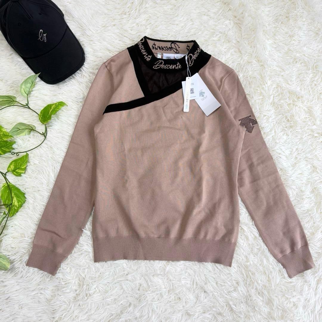 【デサントゴルフリュクス】新品タグ付✨セットアップニット スカート Lサイズ