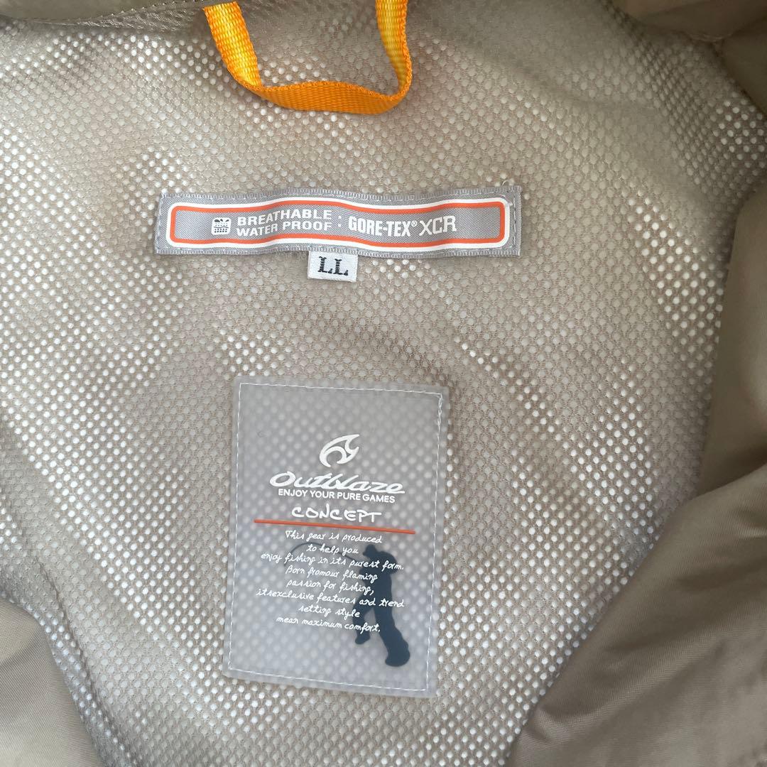 美品　ダイワ　アウトブレイズ　レインジャケット　GORE-TEX LL