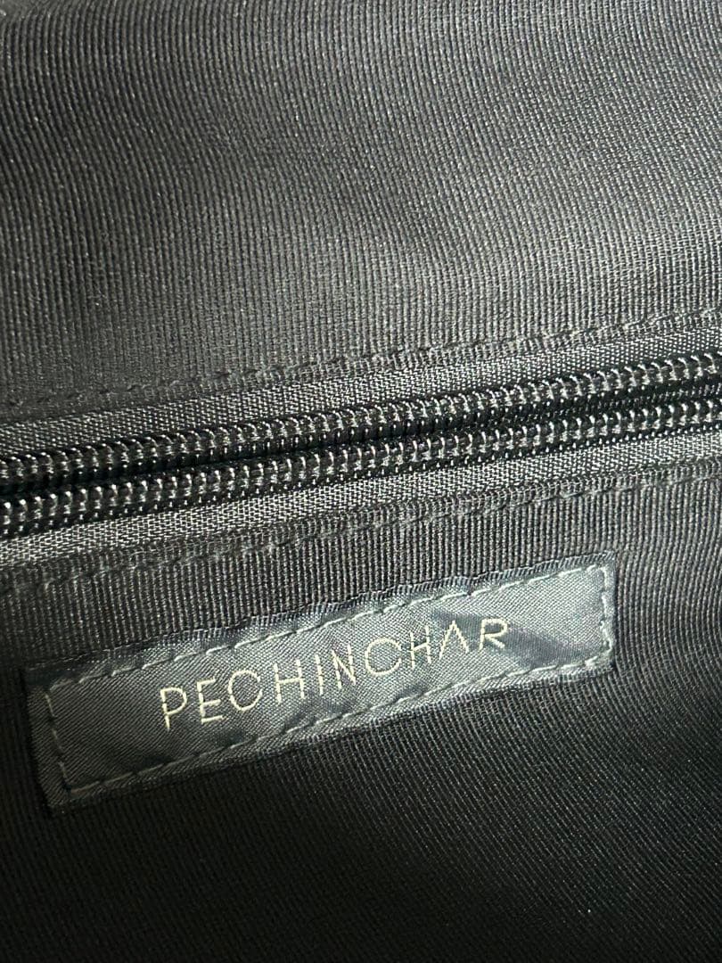 PECHINCHAR ペシンシャ メタルファスナーボディバッグ ショルダーバッグ