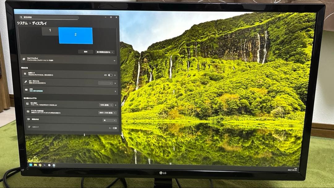 LG 27UD58-B 27インチ 4kモニター
