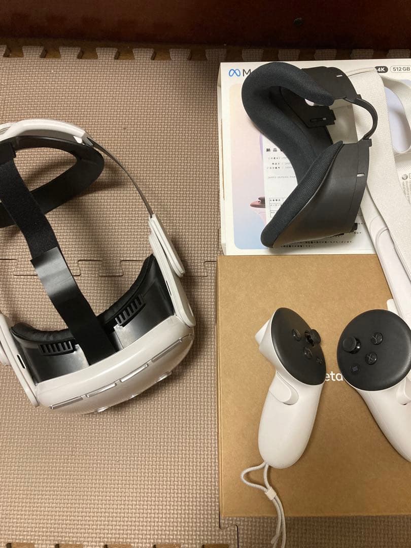  Quest 3 512GB おまけ多数、納品書あり！2025 3月購入