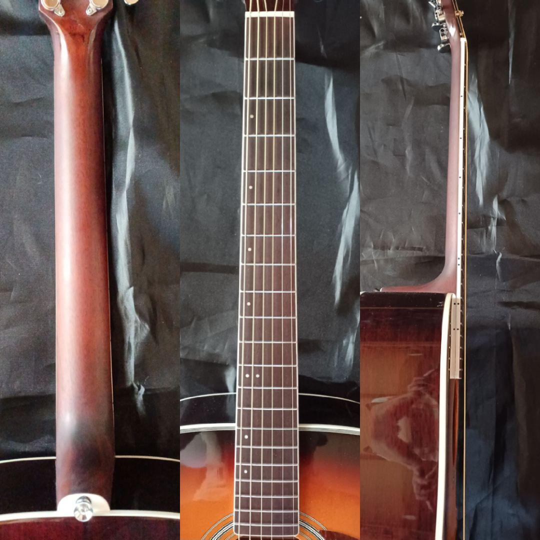 【送料込】【美品】James　ドレッドノート　島村楽器　トップ単板　整備済