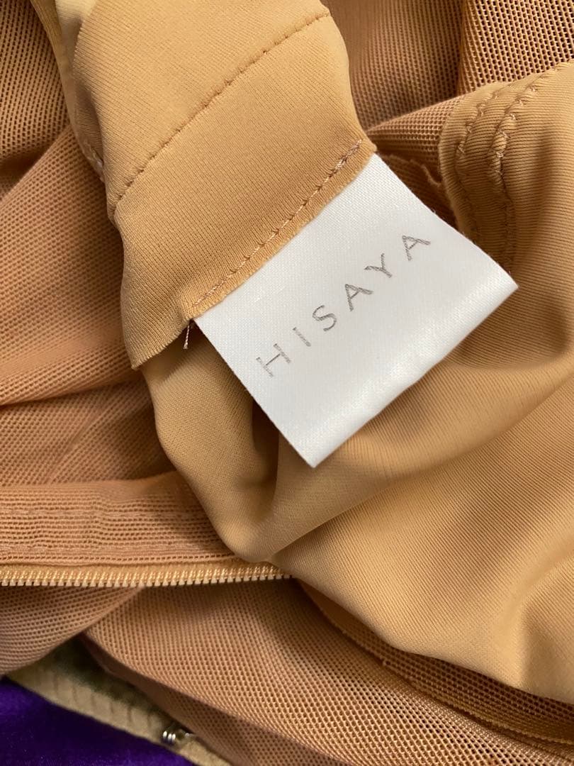 HISAYA 社交ダンス　スタンダードドレス　スワロフスキー