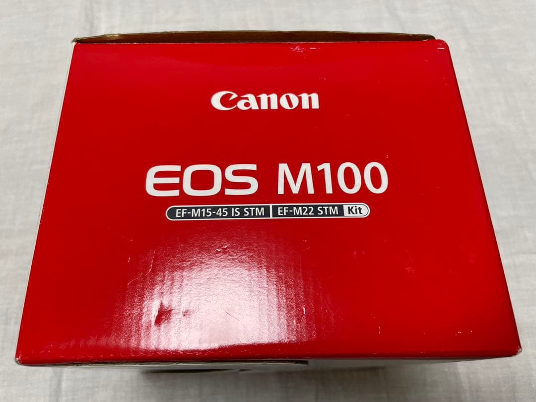 canon EOS M100ダブルレンズキットおまけ付き