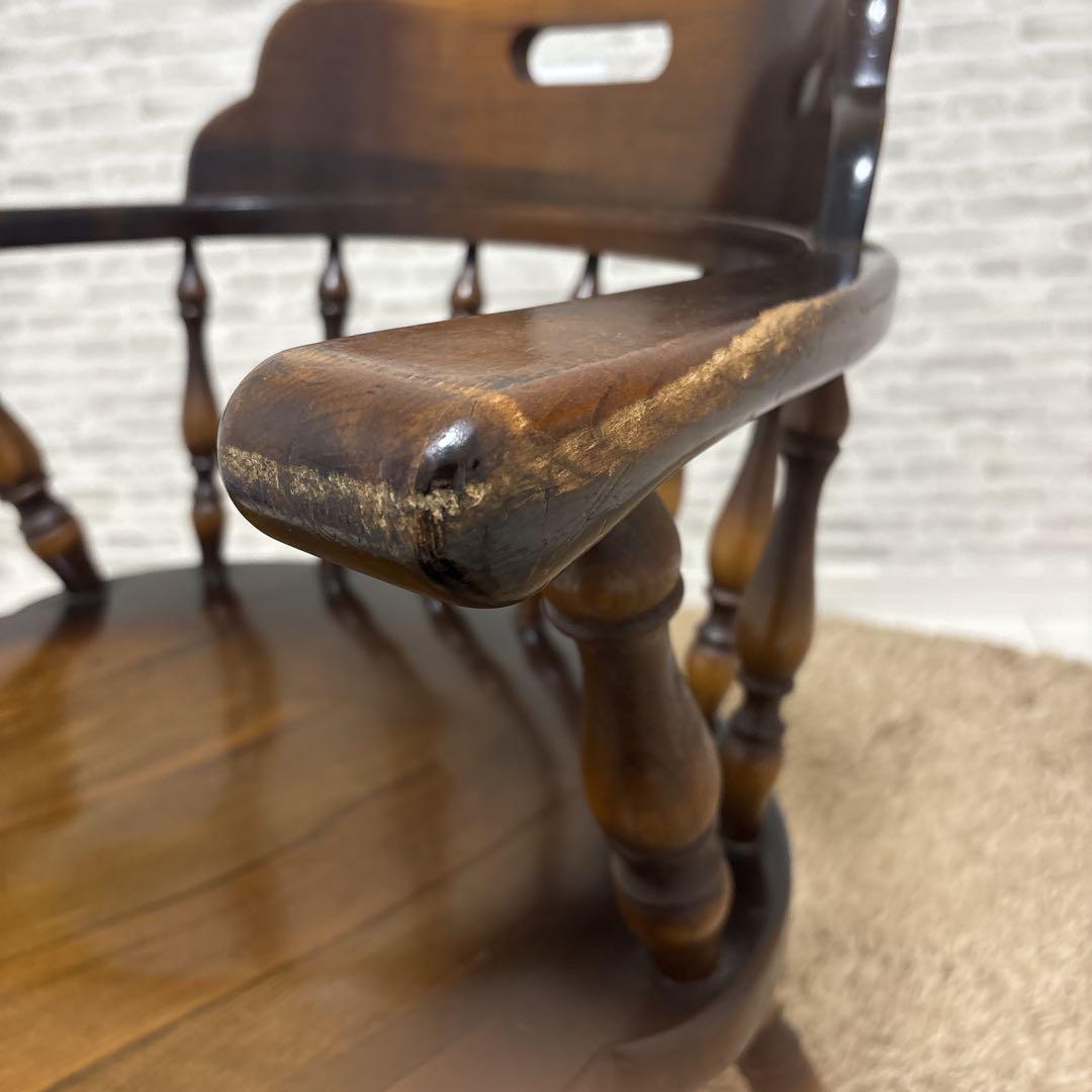 飛騨産業　キツツキ　ウィンザーチェア　アームチェア