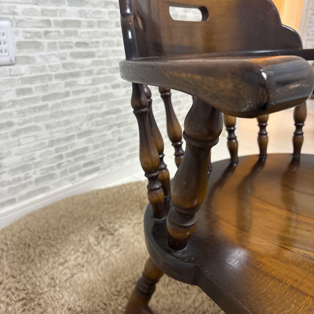 飛騨産業　キツツキ　ウィンザーチェア　アームチェア