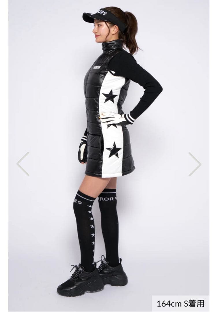 レディースウェア MIRROR 9 easy padding dress jacket