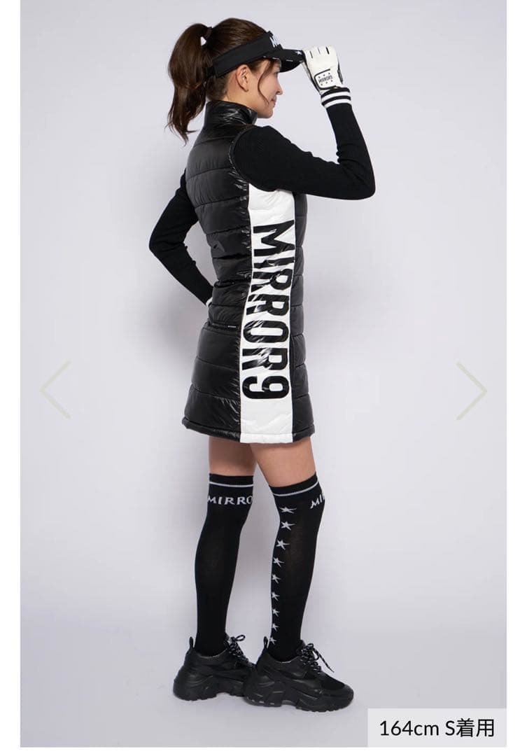 レディースウェア MIRROR 9 easy padding dress jacket