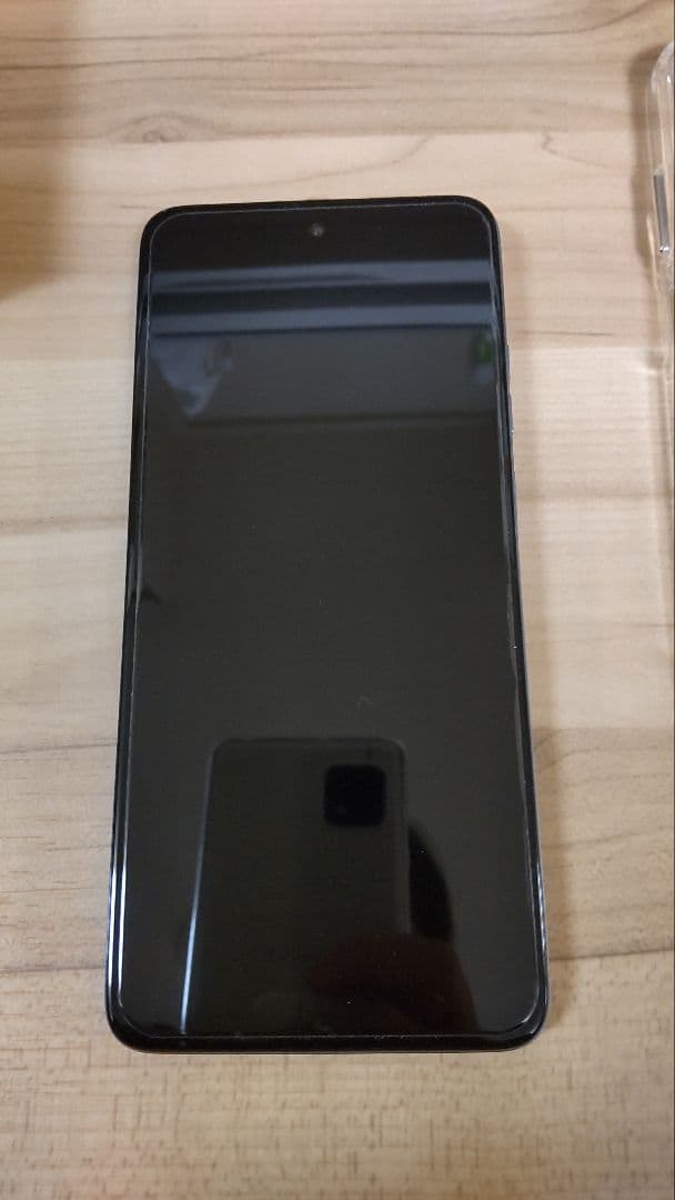 motorola moto g 05 本体 クリアケース付き　ミスティブルー