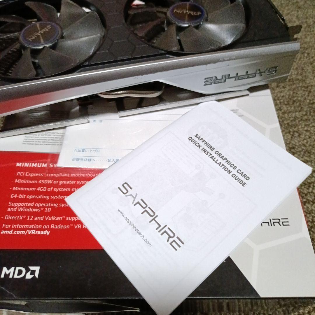 美品　SAPPHIRE NITRO+ RADEON RX5500XT 8G